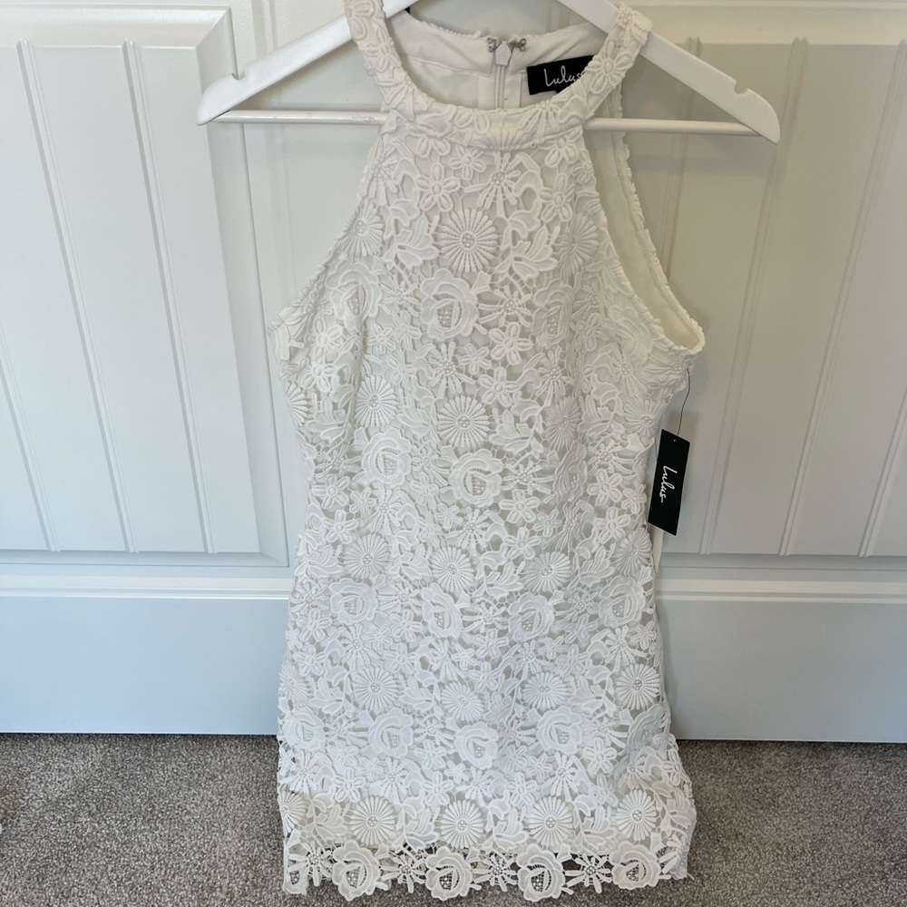 LULUS dress. White size small
